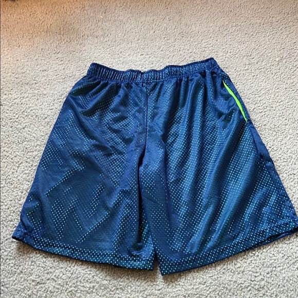 Neon Green Kids Athletic Shorts - Picture 9 of 9